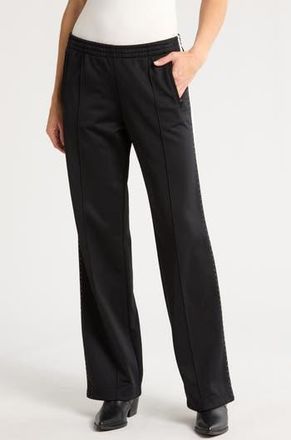 Re/Done Sunland Zip Pocket Track Pants in Black at Nordstrom Rack, Size X-Large