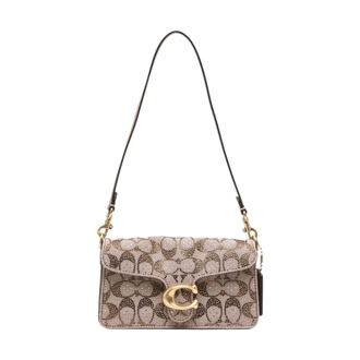 Coach Soft Tabby Schoudertas 20 - Dames - Tassen - Bruin - Maat: ONE Size Leer