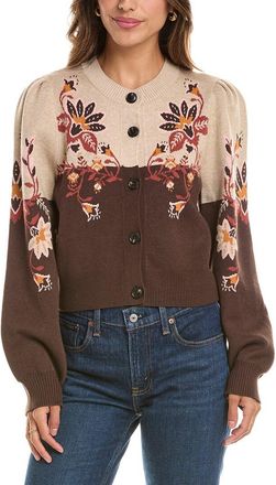 NVLT Nvlt Jacquard Colorblock Cardigan