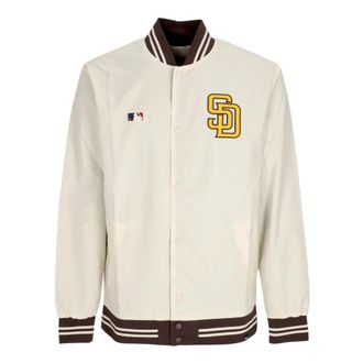 47 Brand Regent Jacket - Heren - Bomber jackets - Beige - S - Polyester - Jassen