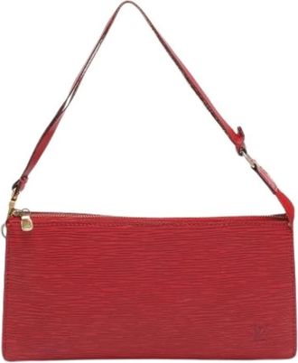 Louis Vuitton Pre-owned Shoulder Bags, female, Red, Size: ONE SIZE Pre-owned Shoulder Bag