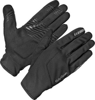 GripGrab Hurricane 2 Windproof Spring-Autumn Gloves Handschuhe - Unisex | grau/schwarz