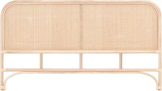 Rendez-Vous D&eacute;co Cabezal de cama en rat&aacute;n y rejilla 160 cm