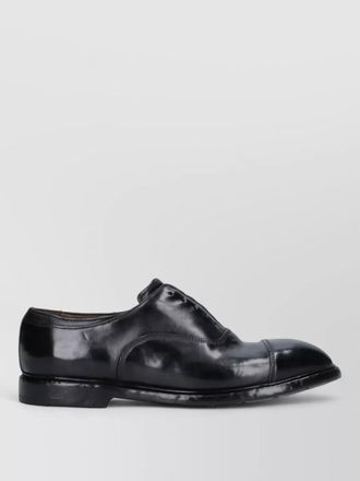 Premiata derby lace up shoes cap toe leather