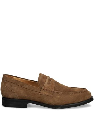 Vagabond Suède loafers - Bruin