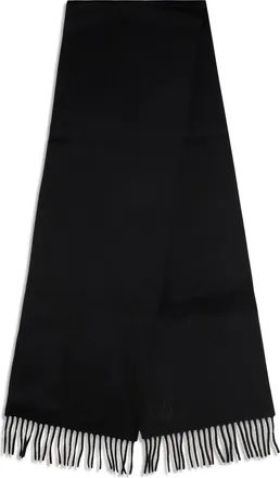 Max Mara Womens Dalia Cashmere Scarf Nero Kashmir-Capra Hircus Kashmir/capra Scarfs