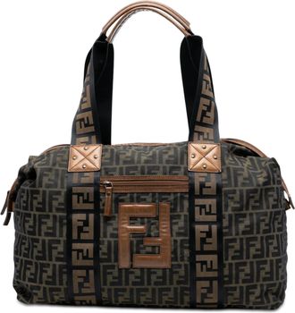Fendi Tweedehands Zucca Canvas Reistas