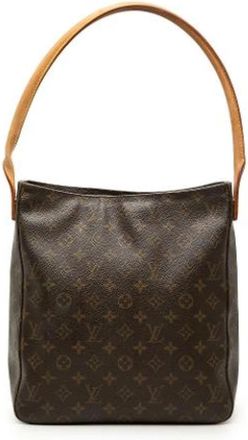 Louis Vuitton Pre-owned Looping GM - Dames - Vintage Schoudertas - Bruin - ONE Size - Vintage