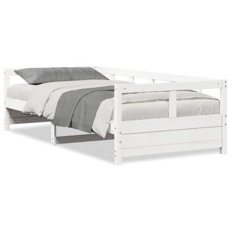 Berkfield Home Daybed without Mattress White 80x200 cm Solid Wood Pine