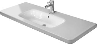Duravit Lavabo Duravit Para Muebles Durastyle 120cm Con Rebosadero, Con