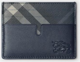 Burberry Tall Pop Check Card Case