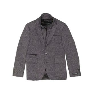 Karl Lagerfeld Jassen, Heren, Grijs, L, Karl Lagerfeld - Jassen > Blazers
