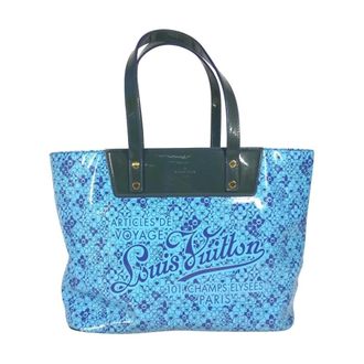Louis Vuitton Pre-owned Tote Bags, female, Blue, Size: ONE SIZE Pre-owned Vintage Monogram Printed Tote Bag