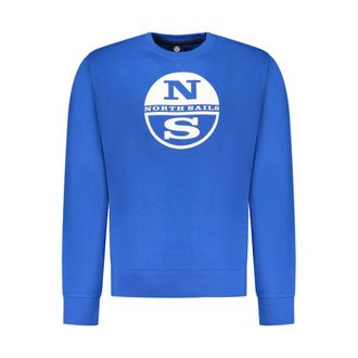 North Sails Blauw Katoenen Heren Sweatshirt