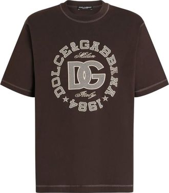 Dolce & Gabbana Short Sleeve Crew-Neck T-Shirt
