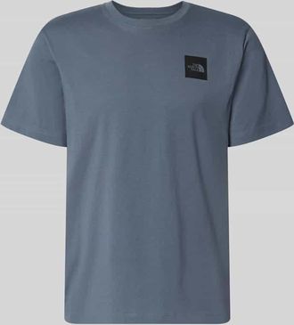 The North Face T-Shirt aus Baumwoll-Mix Modell EVOLUTION in Rauchblau, Gr&ouml;&szlig;e XXL
