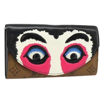 Louis Vuitton Pre-owned Wallets, female, Multicolor, Size: ONE SIZE Pre-owned Long Wallet