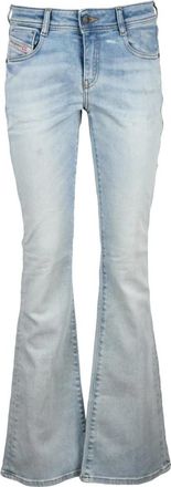 Diesel 1969 D-Ebbey Jeans - Dames - Flared Jeans - Blauw - W29 - Katoen - Jeans