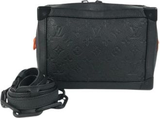 Louis Vuitton Pre-owned Cross Body Bag - Heren - Vintage Schoudertas - Zwart - ONE Size - Leer - Vintage