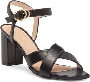Stuart Weitzman Analeigh 75 Block Heel Sandal in Black at Nordstrom Rack, Size 9