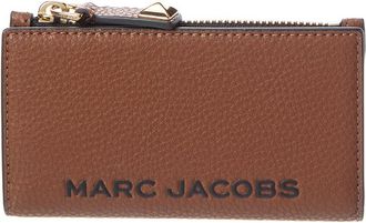Marc Jacobs Bold Slg Medium Leather Flat Wallet