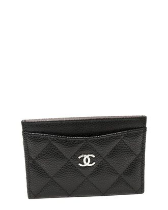 Chanel Caviar Skin Card Case (Authentic Pre-Loved)