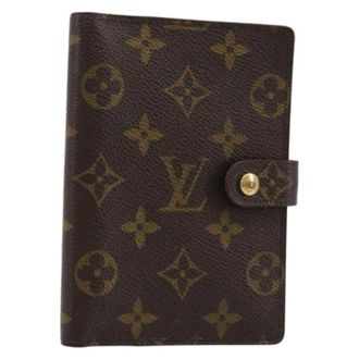 Louis Vuitton Pre-owned Day Planner Cover - - Pre-owned - Donna - Marrone - ONE SIZE