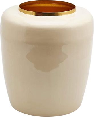 Schubiger M&ouml;bel Vase Waterproof Ivory H: 35 cm