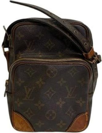 Louis Vuitton Pre-owned Cross Body Bags, female, Brown, Size: ONE SIZE Pre-owned Canvas louis-vuitton-bags