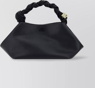 Ganni bou small leather shoulder bag