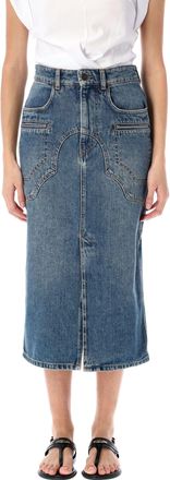 Isabel Marant Britt Denim Skirt