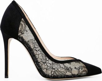 Andrea Wazen Nora Lace Pump - 105 Mm