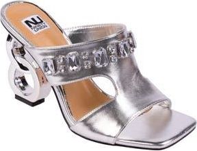 Ninety Union Rio Slide Sandal in Silver at Nordstrom Rack, Size 12