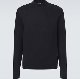 Giorgio Armani x Alanui polo de cachemir y seda