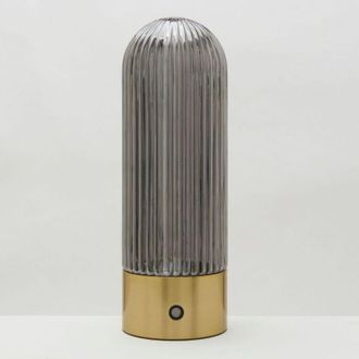 Signature L&aacute;mpara de mesa Touareg humo H.50cm