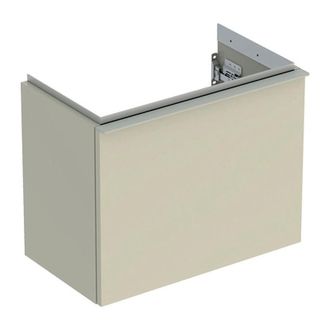Keramag Geberit Hwb-unterschrank Icon 530x415x307mm Sandgrau Hochglanz/griff S