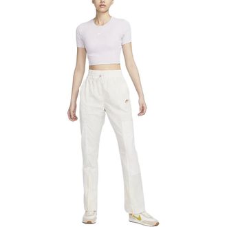 Nike (WMNS) Nike Sportswear Utility High Waist Adjustable Casual Pants White FZ6565-104