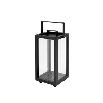 Cane-Line Cane-line - Lighthouse Laterne, H 37 cm, lava grau