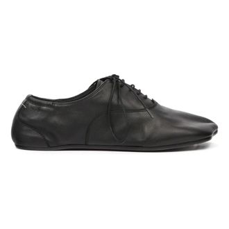 Maison Margiela Gambetta Lace-Up Trainers - female - MM6 Maison Margiela - Laced Shoes - Black - 3 UK - Shoes