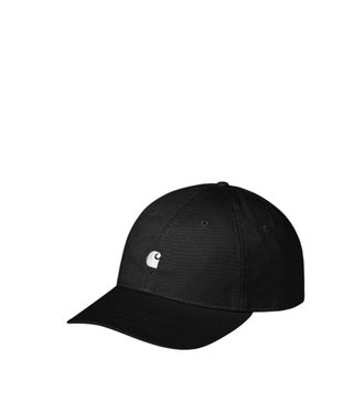 Carhartt Work in Progress Black Logo Baseball Hat