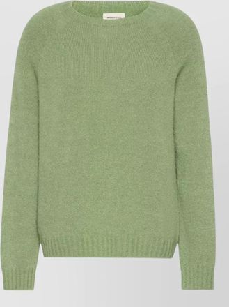 Max Mara alpaca-blend fluffy relaxed-fit crew-neck sweater
