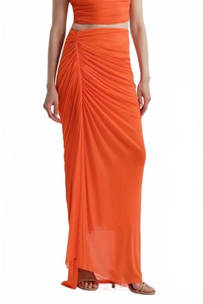 A.L.C. Cleo Skirt In Orange