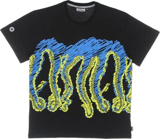 Octopus Logo T-shirt - Heren - T-shirts - Veelkleurig - XL - Katoen - Tops