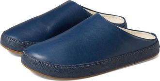 Olukai Hamani Mens Shoes Depth/Indigo : 11 D - Medium, Leather/Rubber/Sheepskin