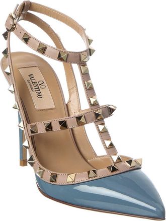 Valentino Rockstud Caged 100 Patent Pump