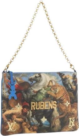 Louis Vuitton Pre-owned Shoulder Bags, female, Multicolor, Size: ONE SIZE Pre-owned Vintage Multicolor Monogram Accessory Pouch