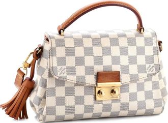 Louis Vuitton Croisette Handbag Damier crossbodytas - Wit