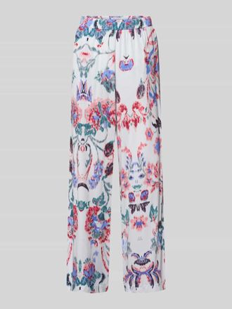 Christian Berg Culotte aus Viskose mit elastischem Bund in Royal, Gr&ouml;&szlig;e 36