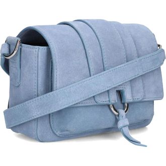 Hogan H01X Flap Trend - Dames - Tassen - Blauw - Maat: ONE Size Su&egrave;de