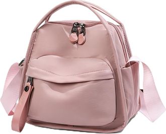 Generic Shoulder Bag, Crossbody Shoulder Bag,Casual Lightweight Large Capacity Nylon For Women (pink)